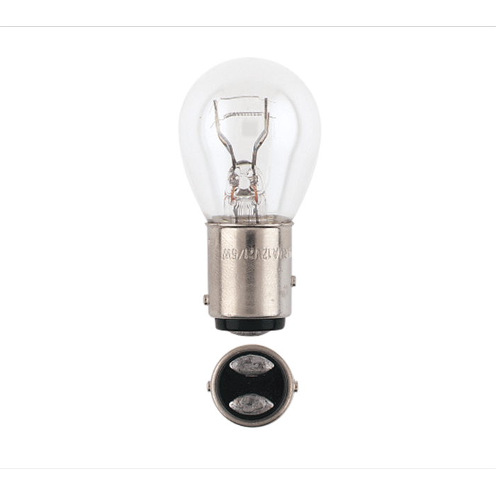 Narva 12V 21/5W BAY15d Incandescent Stop/Tail & Indicator Globe - 2 Pack