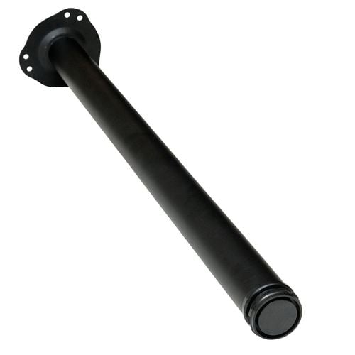 Taskmaster 700 x 50mm Black Steel Table Leg - Bunnings Australia