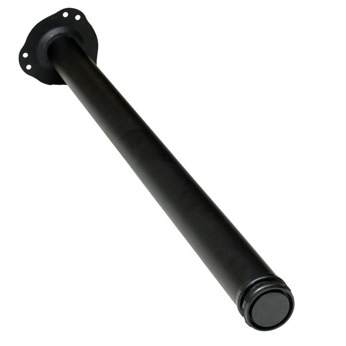 Taskmaster 700 x 50mm Black Steel Table Leg
