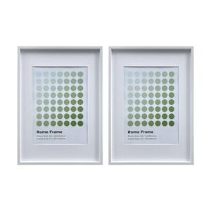 2PK Braz A1 Rome Image Photo Document Display Frame 59.4x84cm White