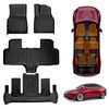 3D Floor Mats for Tesla Model Y L 6-Seat 2026-Onwards  Cargo Car Trunk Luggage Tray