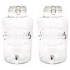 Rink Drink Glass Drinks Dispensers with Tap - 8.7L - Pack of 2