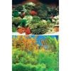 Aqua One Background Coral Black & Plant w/ Blue Double Sided 60cm (Per Metre) (10507)