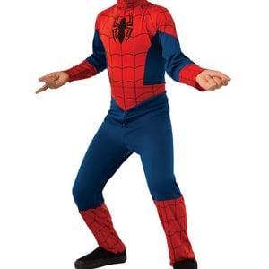 Spiderman Classic Boys Marvel Superhero Costume - 6-8