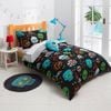 KAS Australia Skulls Quilt Cover Set Poly Cotton Home BedLinen Multi - Double