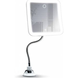 10x Flexible Magnifying Mirror with LED Light Settings - Rechargeable Gooseneck Makeup Mirror