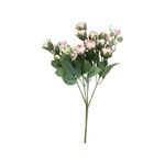 30cm Pink Rose Artificial Flower