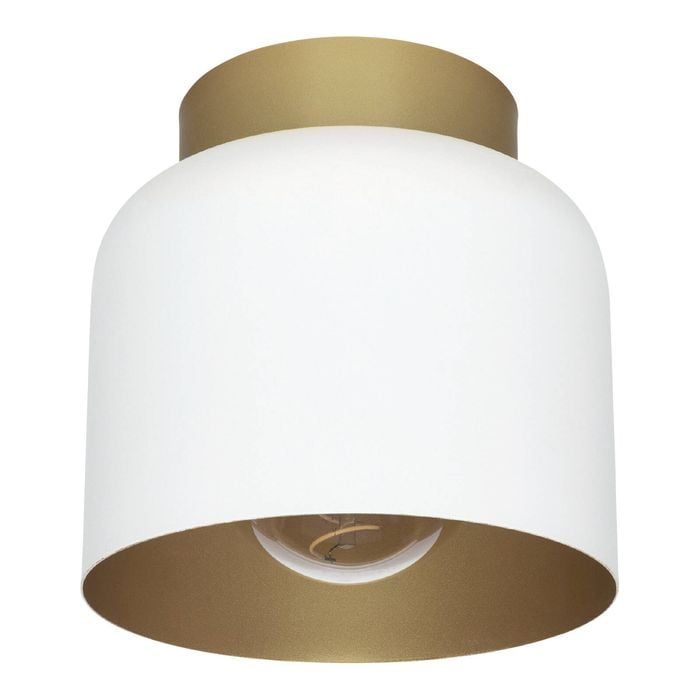 Brilliant Rene 18cm White DIY Install Batten Fix Light Shade