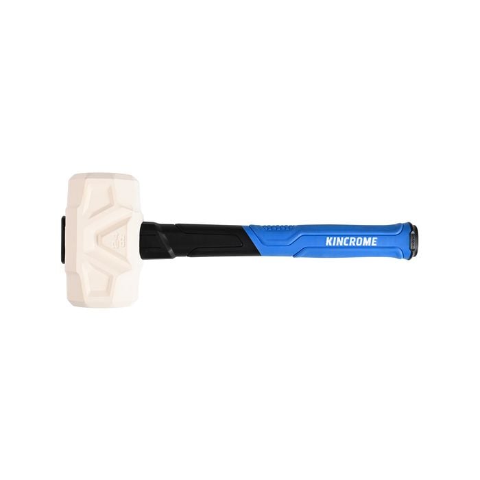 Kincrome Rubber Mallet 24oz (680g) - White - Graphite
