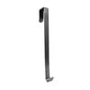 Adoored Satin Chrome Long Over-The-Door Deco Hook