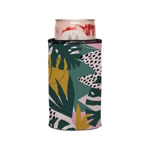 Stubbyz Exotic Jungle Plants Stubby Cooler Slim