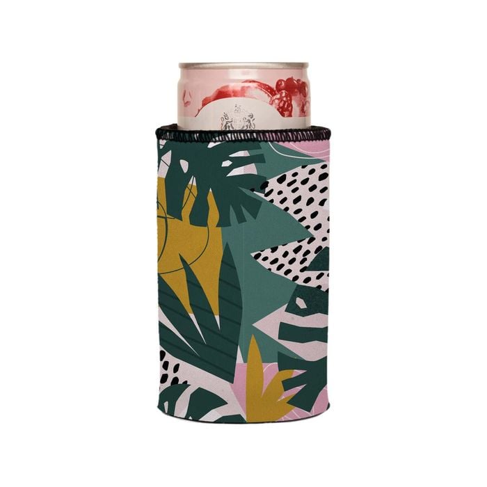 Stubbyz Exotic Jungle Plants Stubby Cooler Slim