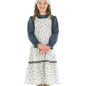 Olden Days Girls Victorian School Girl Costume - Medium