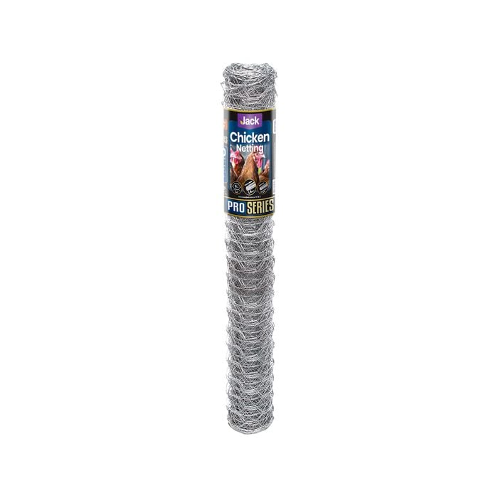 Jack 90cm x 10m Pro Series Heavy Duty Chicken Wire Netting