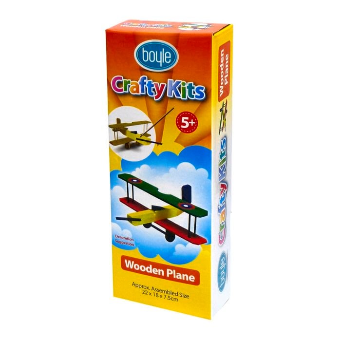 Boyle Wooden Plane Crafty Kit