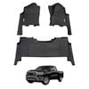AUSGO Car Floor Mats for RAM 1500 DT Series Crew Cab 2020-2023 All-Weather Floor Liners