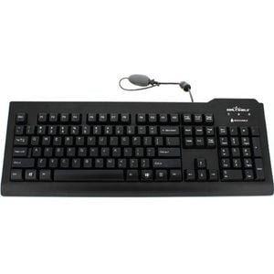 Seal Shield Silver Seal Ssksv207l Keyboard - Cable Connectivity - Usb Interface - English (us) - Black
