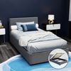 Artiss Bed Frame King Size Gas Lift Beds Base Fabric