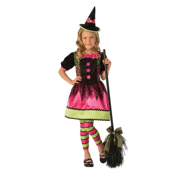 Rubies Bright Witch Girls/Kids Dress Up Halloween Party Costume Outfit Size M