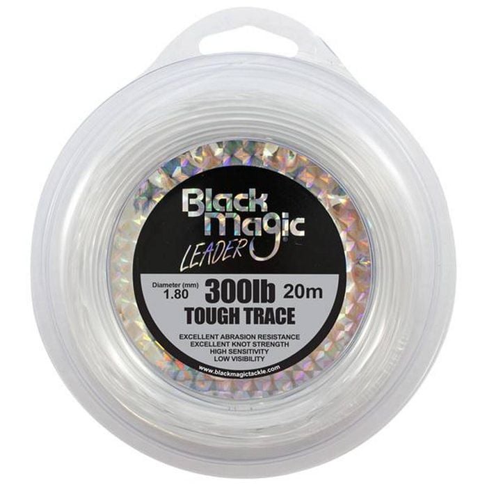 Black Magic Tough Trace Monofilament Fishing Leader 300lb