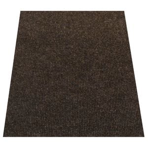 Ideal DIY 67cm Charcoal Oxford Ribbed Carpet Runner - Linear Metre