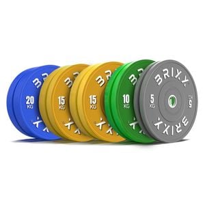 BRIXX Elite Colour Olympic Bumper Plates - 130kg Package