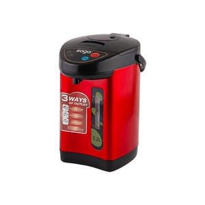 SOGA 3.2L Red Stainless Steel Water Boiler Electric Kettle Thermal Pot