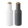 2pc Wilkie Brothers Electric Salt/Pepper Mill Ceramic Grinder Set 22cm Mono