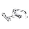 Mondella Cadenza Chrome 1/2 Turn Wall Mounted Dual Sink Mixer WELS 4 Star 7.5L/min