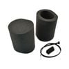 Calflow Foam Carb Sock Air Filter Kit, Double Trumpet 45 DCOE Weber Carb 95mm X 115mm Washable