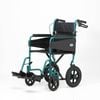 Escape Wheelchair, Transit Attendant Propelled, Standard, Racing Green