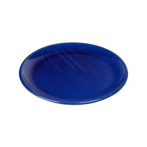 Northcote Pottery 30cm Blue Glazed Terracotta Saucer