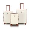 3pc Disney Mickey Suitcase Trolley Luggage Set - Ivory/Tan