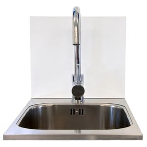 Dissco Laundry Splashback  350x300mm White