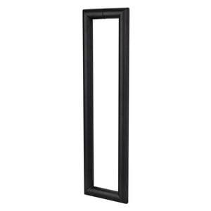 Delf Matte Black 450mm Round Pull Handle