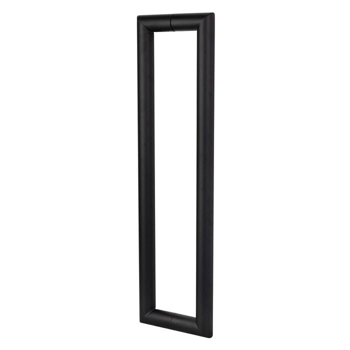 Delf Matte Black 450mm Round Pull Handle