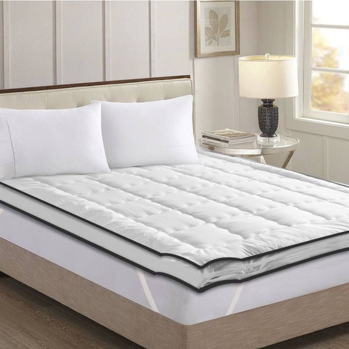 Dreamz Luxury Double Layers Mattress Topper Double