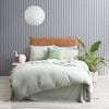 Ddecor Home Ultra Plush Microfiber Single Quilt Cover Set VNT Washed Sage