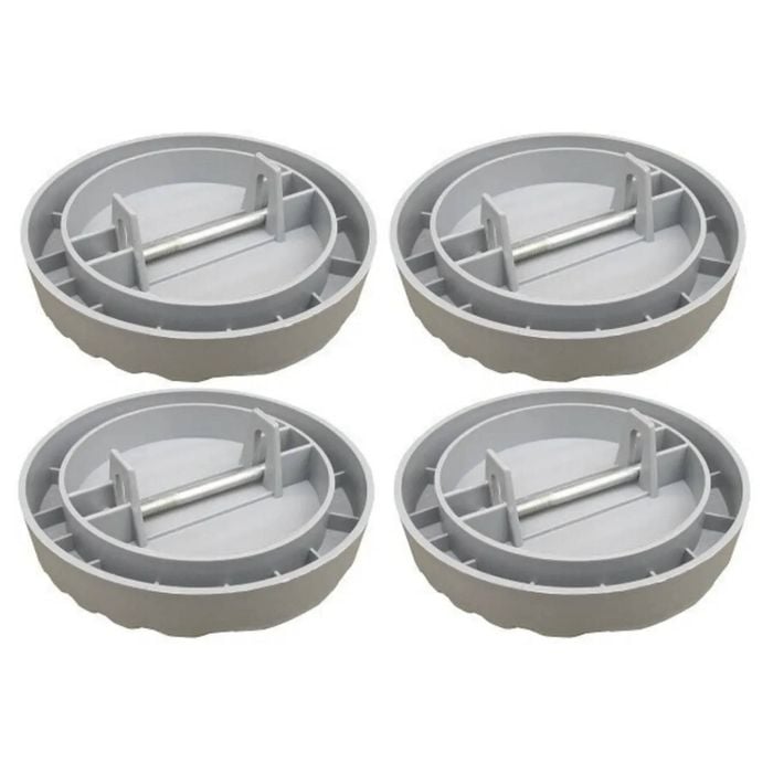 Caravan Jack Pads Corner Steadies, Big Foot Stabilizer Legs / Rv Mammoth Pads
