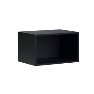 Kaboodle 500-599mm Midnight Plum Customisable Deep Slimline Open Shelf