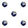 5PK NRL North QLD Cowboys NRL Super-High Bounce Ball 60mm - Navy
