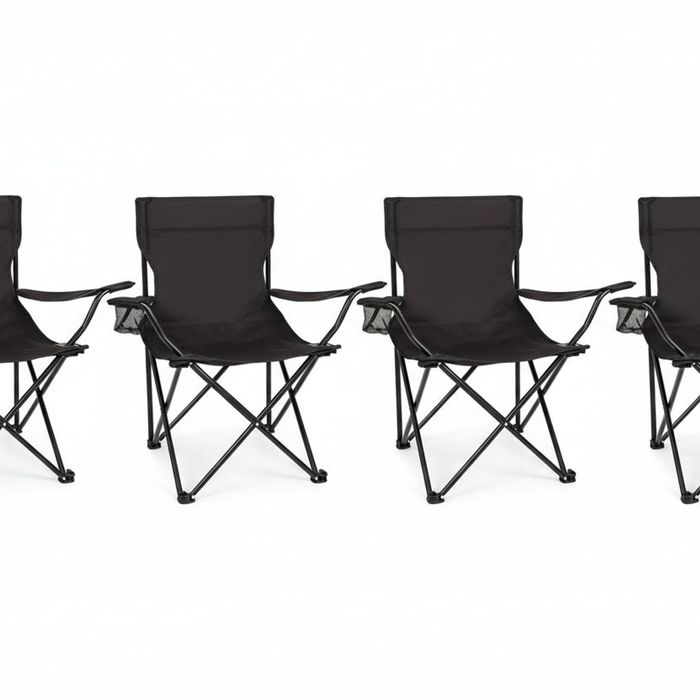 4-pack Portable Folding Camping Chairs Outdoor Chairs
