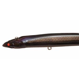 Megabass Eeler 9.4" 125mm 1oz Multi Jointed Silent Swimbait Fishing Lure Black Eel