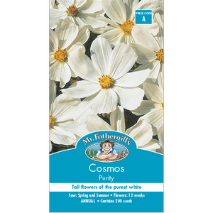 Mr Fothergill's Cosmos Purity Seeds