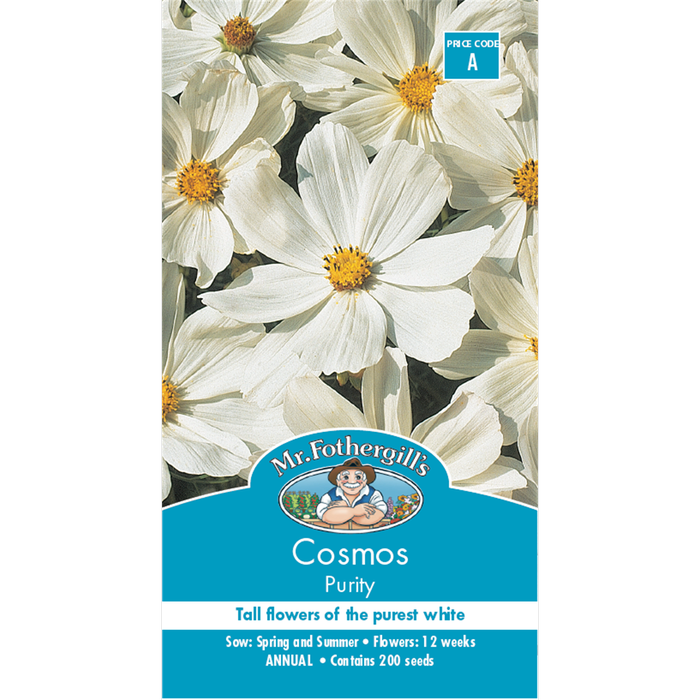 Mr Fothergill's Cosmos Purity Seeds