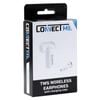 Connect Me Tws Wireless Earphones With Case - White