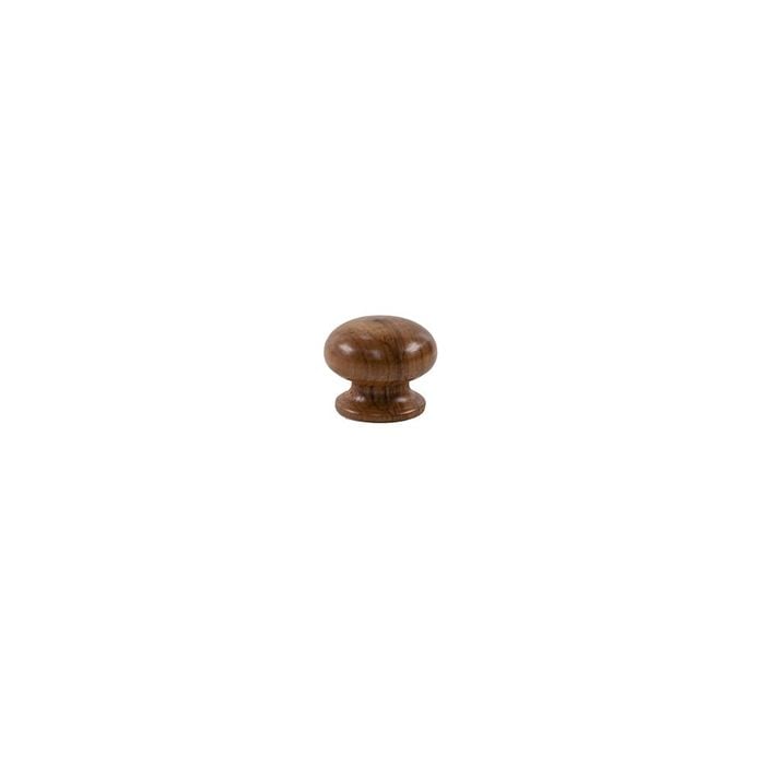 Sylvan Convex Wooden Door Knob 35mm Polished Rimu