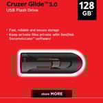 SanDisk USB Cruzer Glide 3.0 128GB Flash Drive Memory Stick CZ600-128G