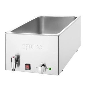 Apuro Bain-marie With Tap Without Pans - Portable Bain Maries (ft694-a)