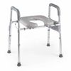 Costway Raised Toilet Seat Riser Handle Adjustable Paper Holder Seniors